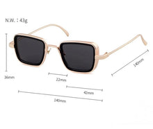 Load image into Gallery viewer, Kabir Singh Square Vintage Sunglasses
