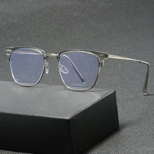 Load image into Gallery viewer, Square Semi-Metal Frame Blue Light Blocking Glasses
