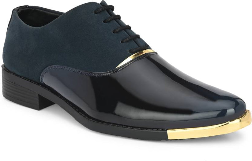 Jack Marc Men Slip on Shiny Shoes For Formal & Casual Wear