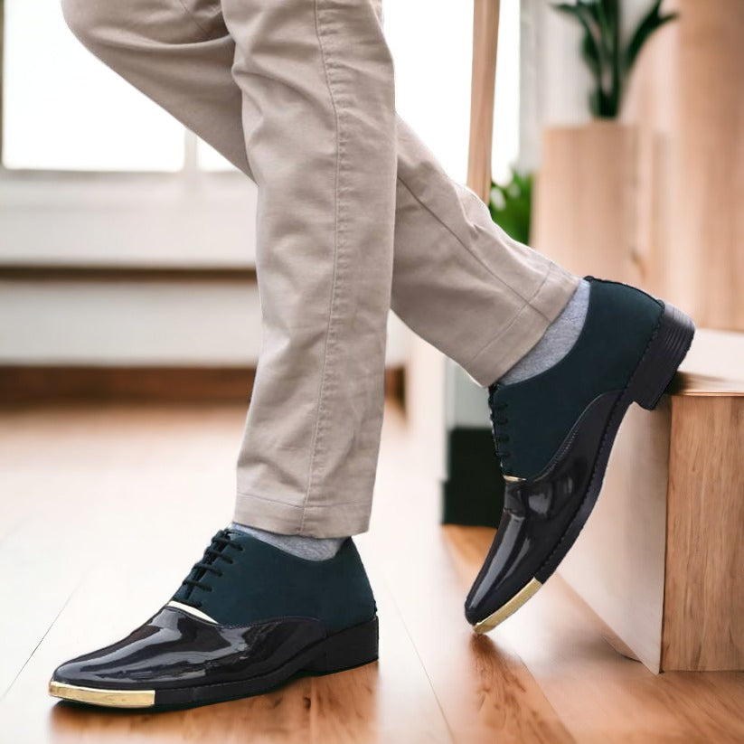 Jack Marc Men Slip on Shiny Shoes For Formal & Casual Wear
