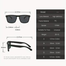 Load image into Gallery viewer, Classic square Sunglasses
