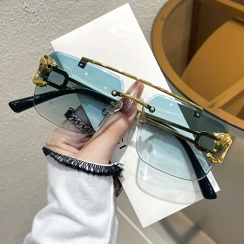 Cyberpunk Rimless Glass