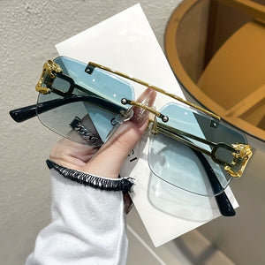 Cyberpunk Rimless Glass