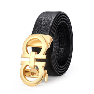 Men's Adjustable Automatic Leather Belt