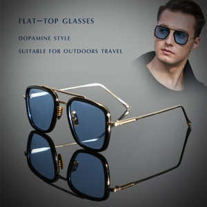 Tony Stark Inspired Stylish Square Glasses