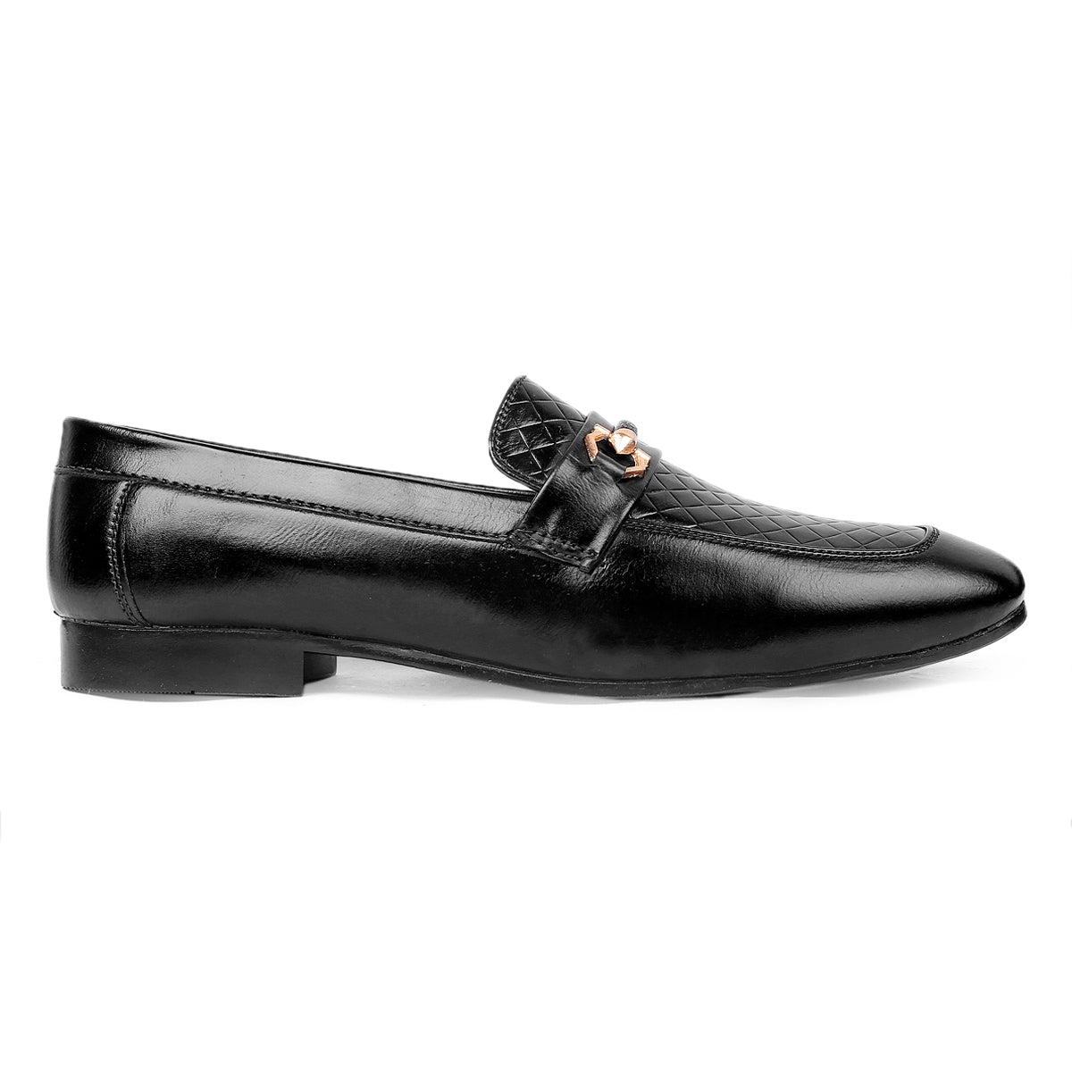 Jack Marc Men's Stylish Formal Faux Leather moccasins slip-on shoes
