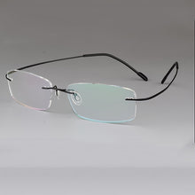 Load image into Gallery viewer, Unisex Casual Frameless Eyeglasses – Ultra-Light Memory Titanium Alloy
