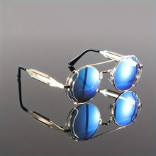 Load image into Gallery viewer, Men&#39;s Steampunk Metal Round Frame Fashion Glasses
