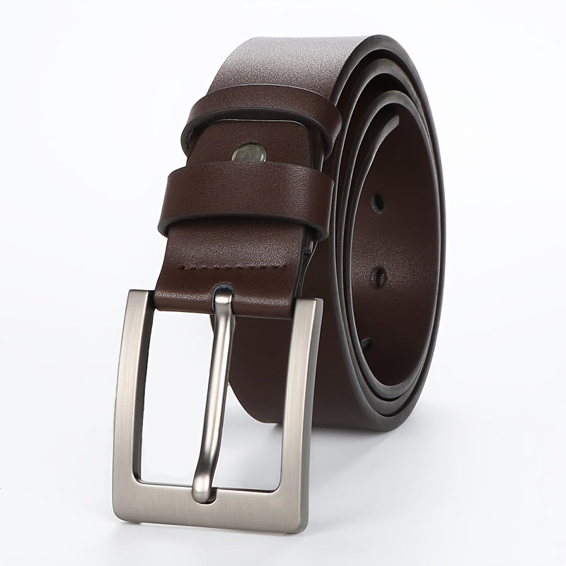 Men’s Genuine Leather Belt 3.81cm – Casual Style