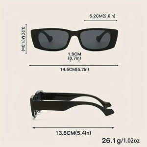 Retro 90s Punk Sun Shades Glasses For Driving Beach Travel