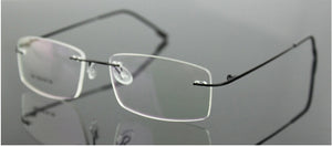 Rimless Titanium Eyeglasses