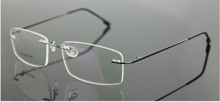 Rimless Titanium Eyeglasses