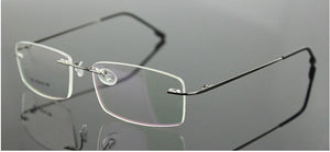 Rimless Titanium Eyeglasses