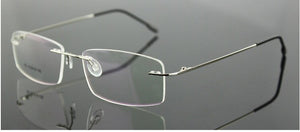 Rimless Titanium Eyeglasses