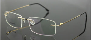 Rimless Titanium Eyeglasses