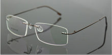 Load image into Gallery viewer, Rimless Titanium Eyeglasses
