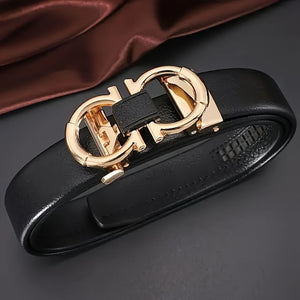 Men's Fashion Casual Belt with Automatic Buckle