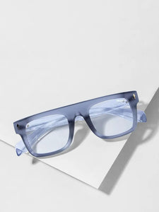 The Martin Clear Square Eyeglass