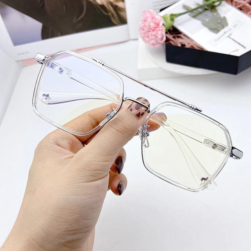 Anti-Blue Light Square Optical Eyeglasses Frames - JACKMARC.COM