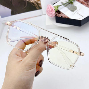 Anti-Blue Light Square Optical Eyeglasses Frames - JACKMARC.COM