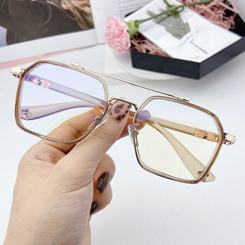 Anti-Blue Light Square Optical Eyeglasses Frames - JACKMARC.COM