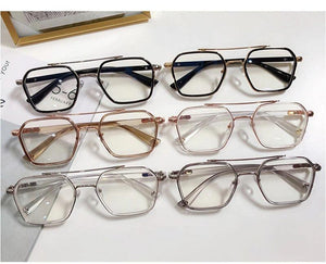 Anti-Blue Light Square Optical Eyeglasses Frames - JACKMARC.COM