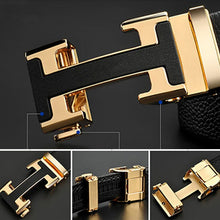 Load image into Gallery viewer, Automatic Buckle Designer Leather Belt For Men - JACKMARC.COM
