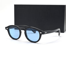 Load image into Gallery viewer, Blue Oval Depp Sunglasses - JACKMARC.COM
