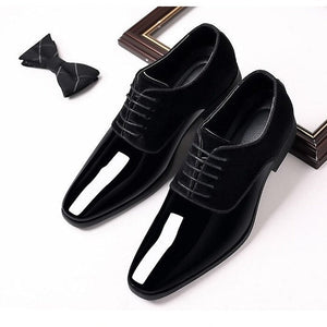 British Antiwrinkle Pointed Shoes - JACKMARC.COM