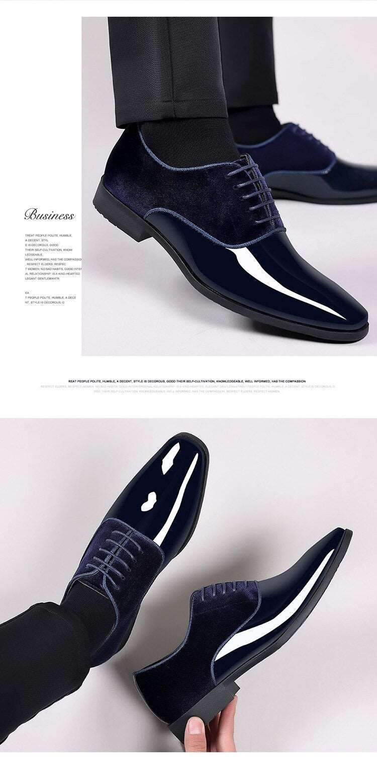 British Antiwrinkle Pointed Shoes - JACKMARC.COM