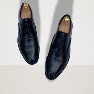 Brogue Formal Black Shoes - JACKMARC.COM