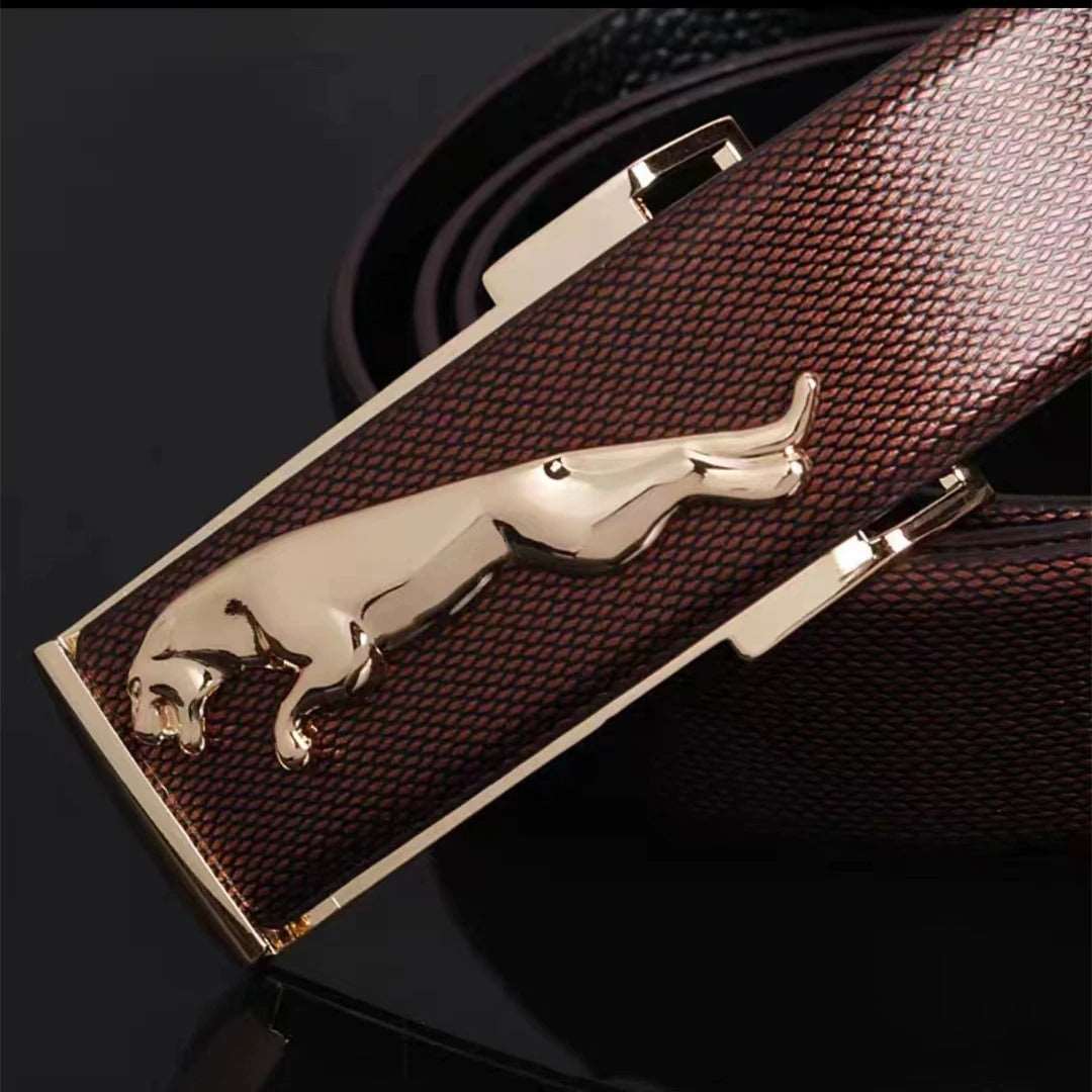 Buy Jack Marc Fashion Jaguar Leather Belt For Men - JACKMARC.COM