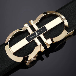 Buy Designer Automatic Buckle Leather Belt-Jackmarc.com - JACKMARC.COM