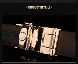 Buy Designer Automatic Buckle Luxury Jaguar Leather Belt For Men-Jackmarc - JACKMARC.COM