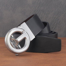 Load image into Gallery viewer, Buy G Buckle Luxury Designer Genuine Leather Belt For Men-Jackmarc - JACKMARC.COM
