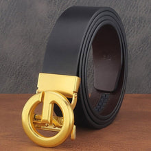 Load image into Gallery viewer, Buy G Buckle Luxury Designer Genuine Leather Belt For Men-Jackmarc - JACKMARC.COM
