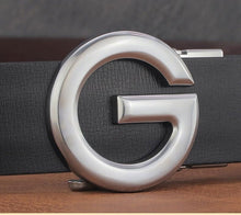 Load image into Gallery viewer, Buy G Buckle Luxury Designer Genuine Leather Belt For Men-Jackmarc - JACKMARC.COM
