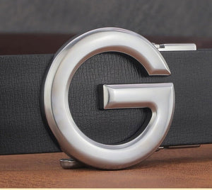 Buy G Buckle Luxury Designer Genuine Leather Belt For Men-Jackmarc - JACKMARC.COM