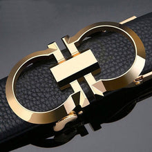 Load image into Gallery viewer, Buy Jack Marc Auto Buckle Leather Belt For Men - JACKMARC.COM
