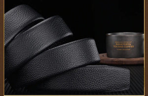 Buy Jack Marc Auto Buckle Leather Belt For Men - JACKMARC.COM