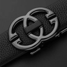 Load image into Gallery viewer, Buy Jackmarc GG Alloy Buckle Leather Belt For Men - JACKMARC.COM
