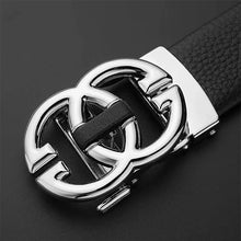 Load image into Gallery viewer, Buy Jackmarc GG Alloy Buckle Leather Belt For Men - JACKMARC.COM
