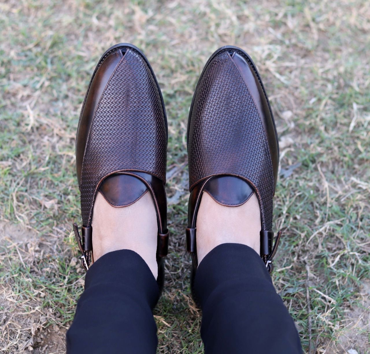 Buy New Arrival Ethenic Woven Peshawari Sandal for Men-Jackmarc - JACKMARC.COM