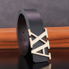 Buy New Arrival Jack Marc X Buckle Leather Belt For Men - JACKMARC.COM