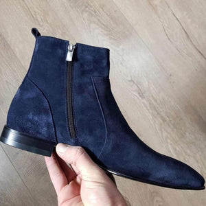 Buy Now Fashion Suede Chelsea Boots Casual wear Party Wear For Men- JackMarc - JACKMARC.COM