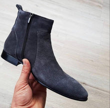 Load image into Gallery viewer, Buy Now Fashion Suede Chelsea Boots Casual wear Party Wear For Men- JackMarc - JACKMARC.COM
