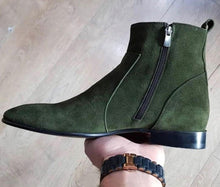 Load image into Gallery viewer, Buy Now Fashion Suede Chelsea Boots Casual wear Party Wear For Men- JackMarc - JACKMARC.COM
