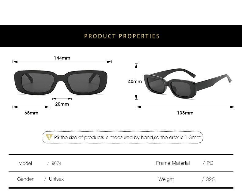 Buy Now New Hot Small Rectangle Sunglasses - JACKMARC.COM