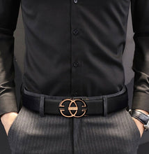 Load image into Gallery viewer, Buy Stylish GG Automatic Buckle Leather Belt For Men-Jackmarc.com - JACKMARC.COM
