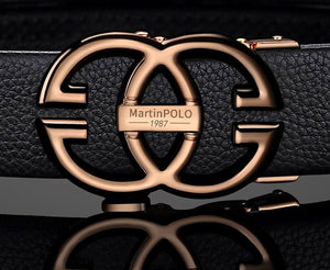 Buy Stylish GG Automatic Buckle Leather Belt For Men-Jackmarc.com - JACKMARC.COM